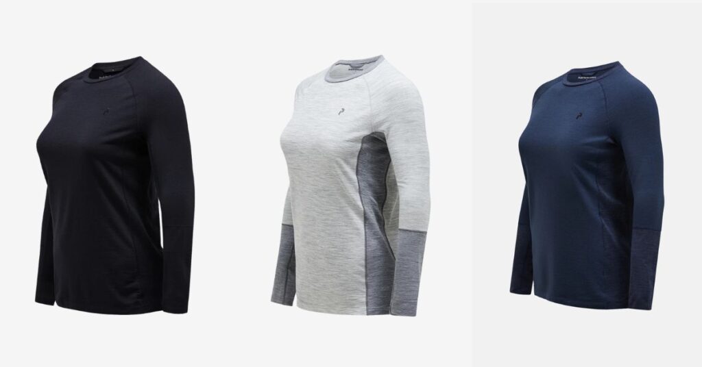 Peak Performance Magic Crew Baselayer aus Wollmischung für Damen
