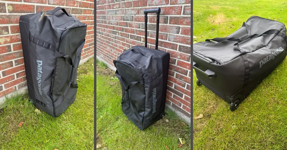 Test 100L Black Hole Wheeled Duffel Bag, Schwarz
